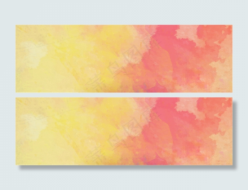 水彩渲染背景高清