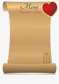 免抠复古古代情书纸张免抠