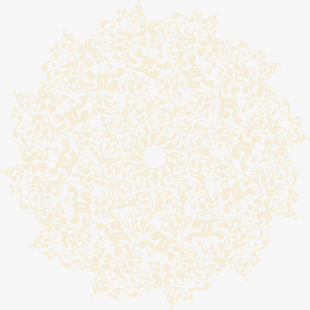 黄色清新花朵免抠