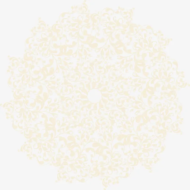黄色清新花朵免抠