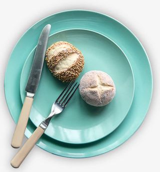 盘子刀叉组合免抠