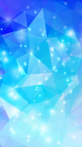 蓝色几何炫彩光影H5背景高清