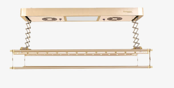 好易点电动晾衣架伸缩遥控晾衣杆免抠