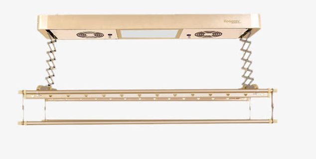 好易点电动晾衣架伸缩遥控晾衣杆免抠