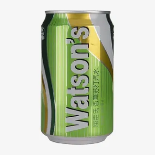 屈臣氏香草苏打水免抠