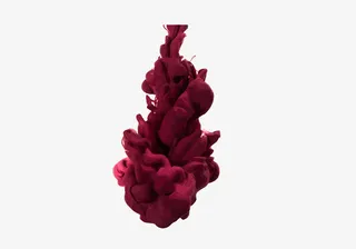 深红色蒸汽烟雾矢量素材免抠