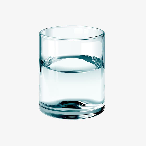 玻璃水杯免抠