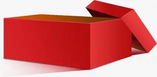 节日氛围小礼盒免抠