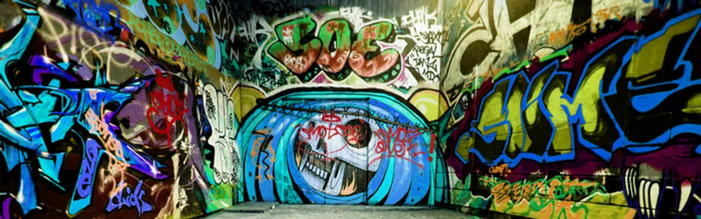 街头涂鸦海报背景素材高清