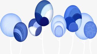 雪花插画矢量素材,雪花,,飘雪,冬免抠