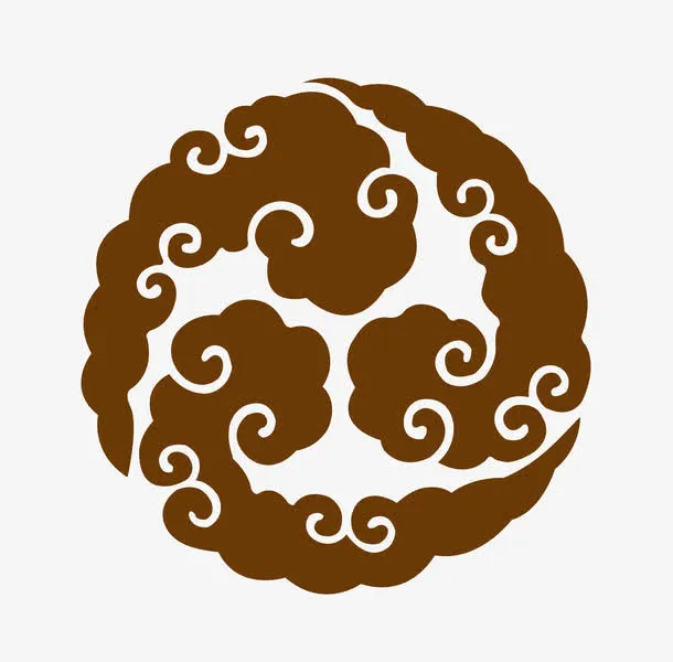 球形祥云免抠