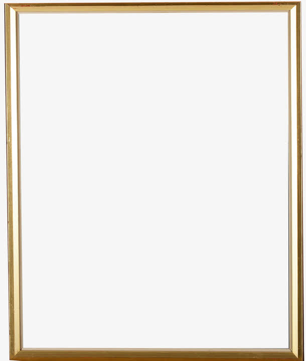 欧式简单画框免抠