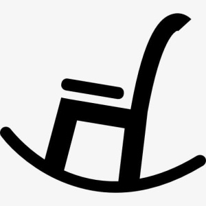 客厅的摇椅图标免抠