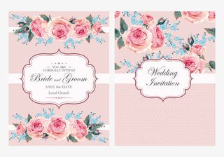 玫瑰花请帖免抠