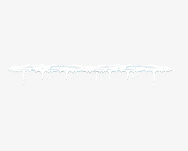 屋檐的积雪免抠