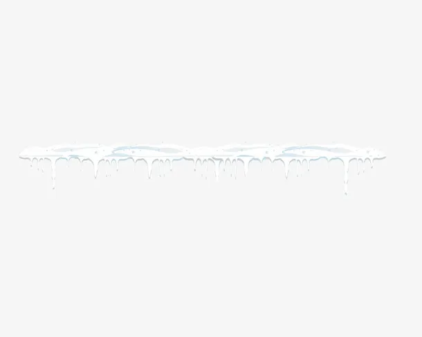 屋檐的积雪免抠