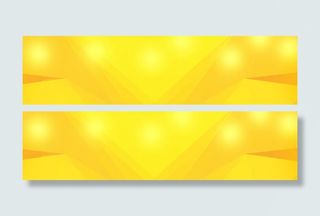 黄色渐变几何背景