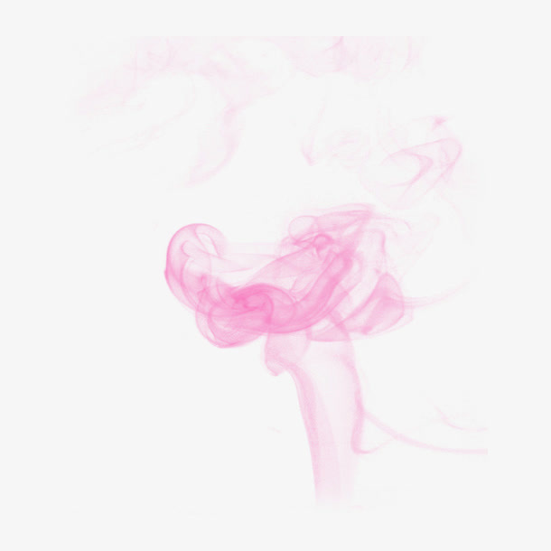 平面设计浓烟红色云烟免抠装饰效果特效元素