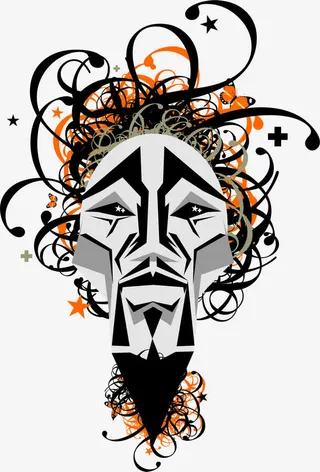 卡通手绘另类焦急的人物表情免抠