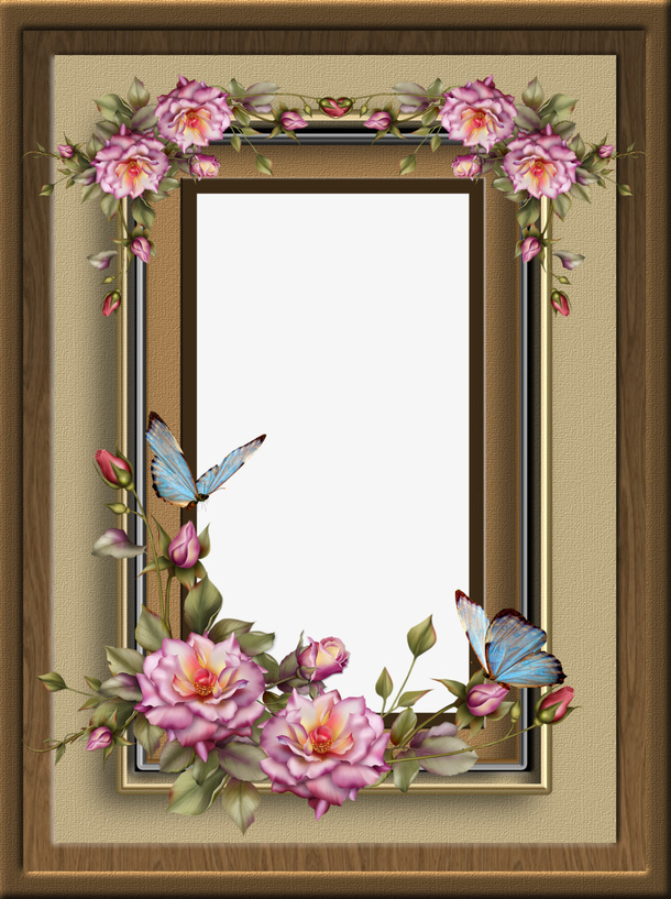 最美相框 01免抠