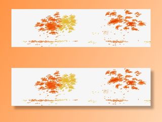 秋天唯美枫叶飘落免抠