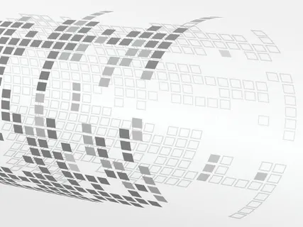 灰色简约格子圆柱边框纹理免抠