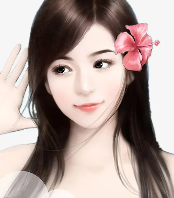 美女免抠