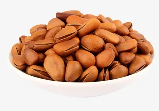 开口易剥松子素材免抠