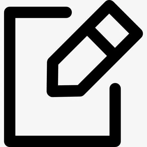 编辑文档图标免抠