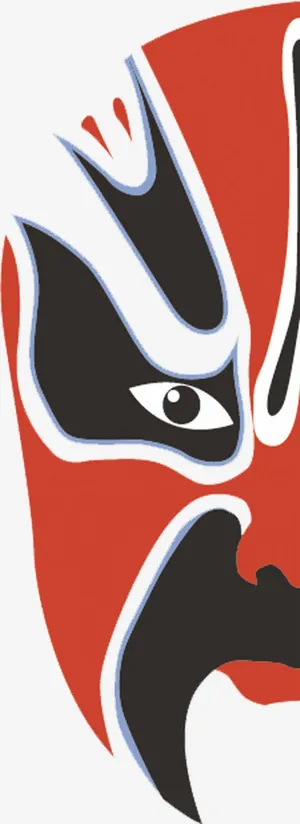 中国风脸谱免抠