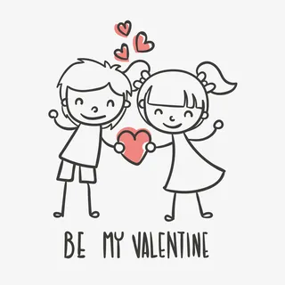 情人节表白素材图案免抠