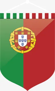盾牌上的葡萄牙国旗免抠