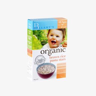 贝拉米有机婴儿星星糙米面免抠
