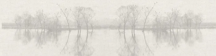 树林 灰棕色banner高清