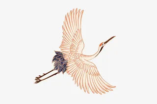 中国风仙鹤-5免抠