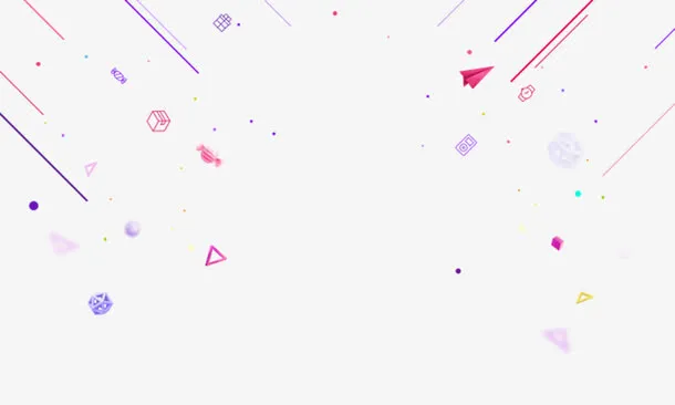 散落背景免抠素材
