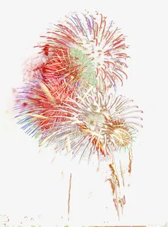 元宵节烟花免抠 元宵节烟花免抠