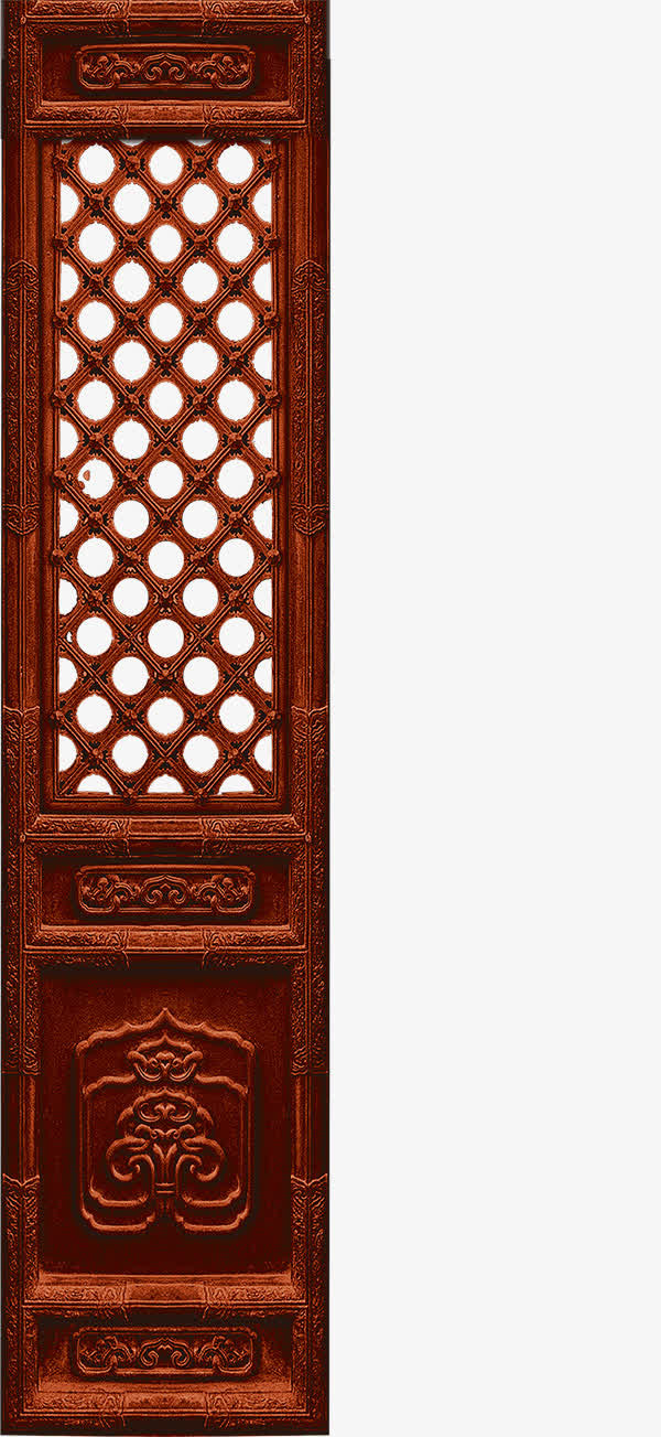 复古园眼木门古风免抠