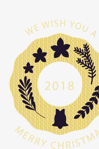 矢量圣诞装饰底纹免抠