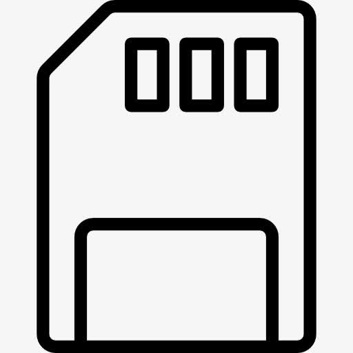 SD卡图标免抠