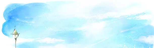 梦幻清新手绘卡通背景
