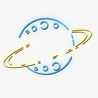 地球霓虹灯效果背景素材免费下载