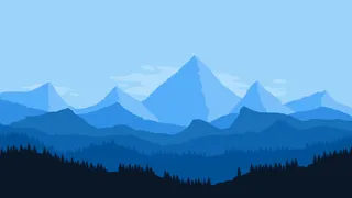 山峰抽象背景图