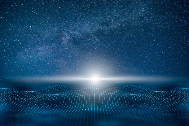 星空音浪光芒免抠