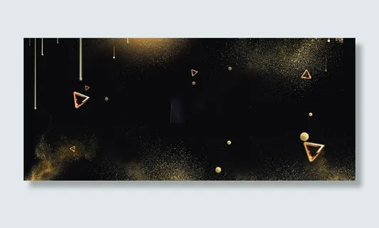 商务地产黑金科技企业banner高清 商务地产黑金科技企业banner高清