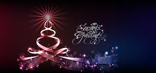 圣诞节渐变海报banner高清