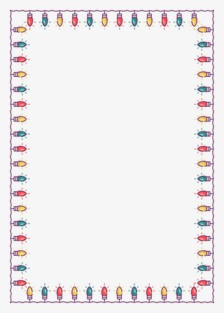 圣诞边框，圣诞节，圣诞氛围免抠