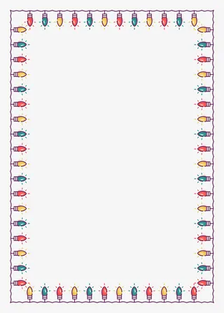 圣诞边框，圣诞节，圣诞氛围免抠