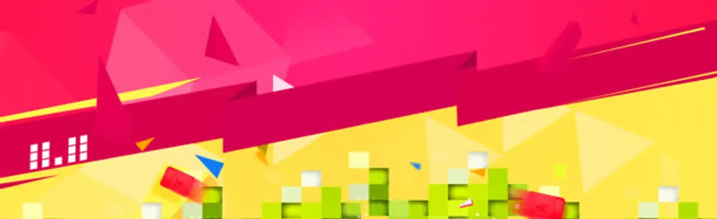 双双创意banner背景