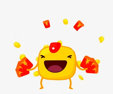 卡通漂浮红包免抠